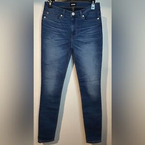 NWT HUDSON JEANS MIDRISE ANKLE NATALIE SUPER SKINNY